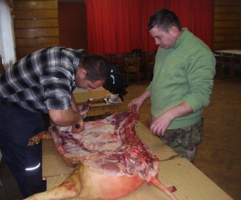 Silvestrovská zabíjačka dňa 31.12.2010