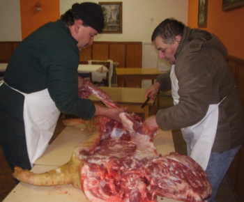 Silvestrovská zabíjačka dňa 31.12.2010